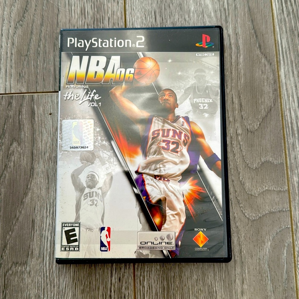 NBA 06 Playstation 2 video game